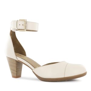 Ecco Pump Reina Cuero Mujer Marfil Dalila30