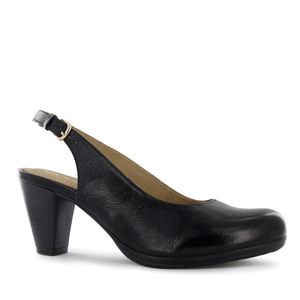 Ecco Stilleto Cuero Mujer Negro Dalila33
