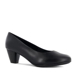 Ecco Pump Reina Cuero Mujer Negro Ysadora01