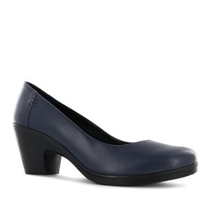Ecco Pump Reina Cuero Mujer Azul Natalie59