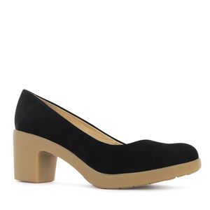 Ecco Pump Reina Cuero Mujer Negro Murcia01