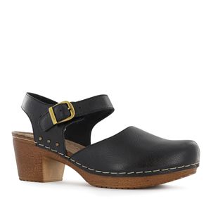 Ecco Zapato Confort Cuero Mujer Negro Mika11