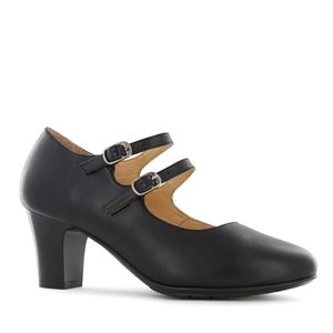 Ecco Pump Reina Cuero Mujer Negro Arona04