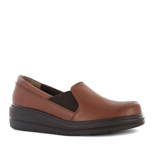 Ecco Slip On Cuero Mujer Cobre Split01