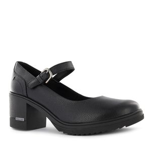 Ecco Zapato Confort Cuero Mujer Negro Virginia04