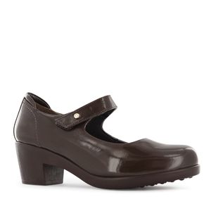 Ecco Zapato Confort Cuero Mujer Cafe Asturias05