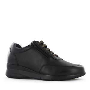 Ecco Zapatilla Cuero Mujer Negro Alicante02