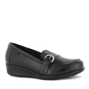 Ecco Mocasin Cuero Mujer Negro Antonia58