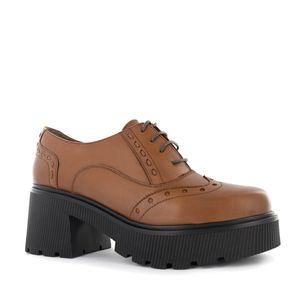 Ecco Oxford Cuero Mujer Cobre Hela01