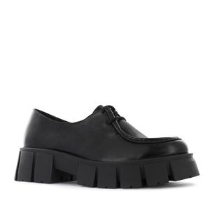 Ecco Mocasin Cuero Mujer Negro Ginebra05