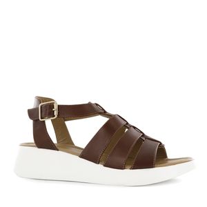 Ecco Sandalia Confort Cuero Mujer Cobre Melanie08