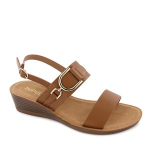 Impuls Sandalia Cuña Mujer Caramelo Yadi11