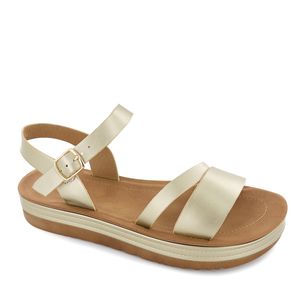 Impuls Sandalia Cuña Mujer Oro Sarai01