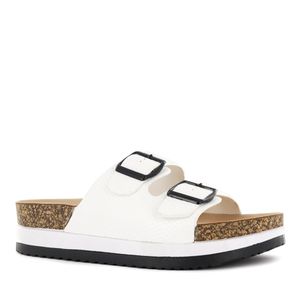 Impuls Sandalia Cuña Mujer Blanco Yoko24