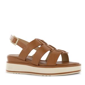 Impuls Sandalia Cuña Mujer Caramelo Adaya11