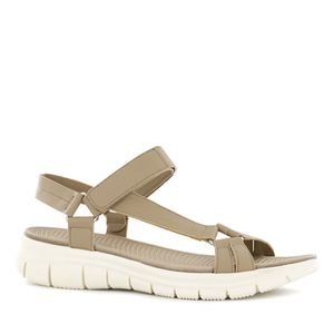 Impuls Sandalia Cuña Mujer Moka Aina01