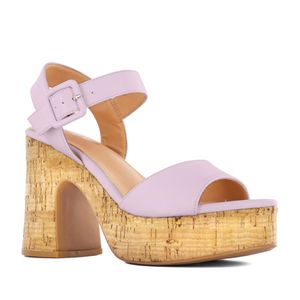 Impuls Sandalia Taco Mujer Lila Miley01
