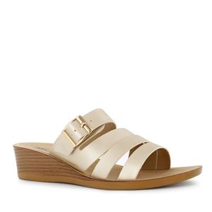 Impuls Sandalia Cuña Mujer Oro Yadi09