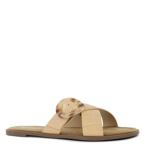 Impuls Sandalia Flats Mujer Beige Aixa01