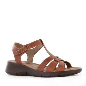 Ecco Sandalia Confort Cuero Mujer Cobre Astor10