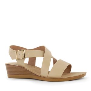 Impuls Sandalia Cuña Mujer Beige Yadi08