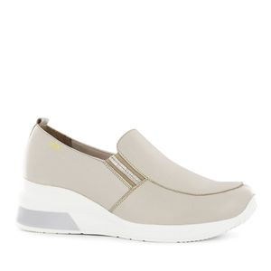Ecco Slip On Cuero Mujer Ostra Debra06