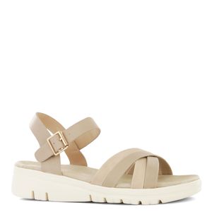 Impuls Sandalia Cuña Mujer Beige Saida08