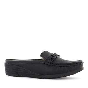 Impuls Mocasin Mujer Negro Cailin01