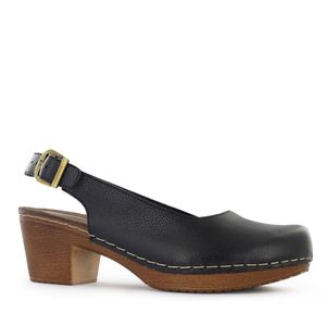 Ecco Zapato Confort Cuero Mujer Negro Mika10