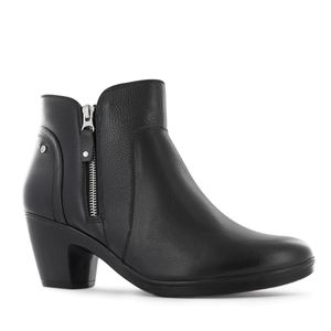 Ecco Botin Cuero Mujer Negro Natalie79