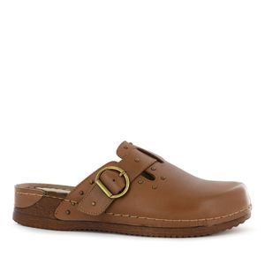 Ecco Zueco Cuero Mujer Toffee Patty36