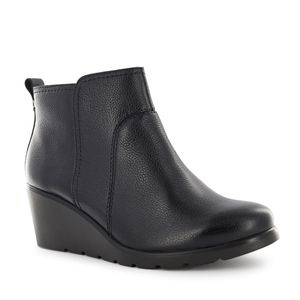 Ecco Botin Cuero Mujer Negro Pierina14