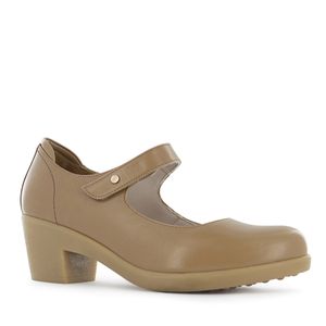 Ecco Zapato Confort Cuero Mujer Pecana Asturias05