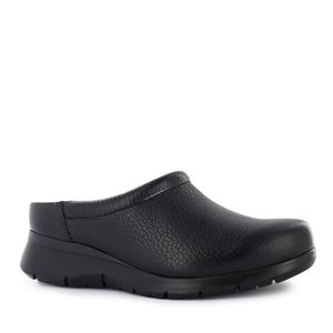 Ecco Zueco Cuero Mujer Negro Astor09