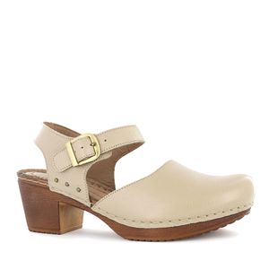Ecco Zapato Confort Cuero Mujer Latte Mika11