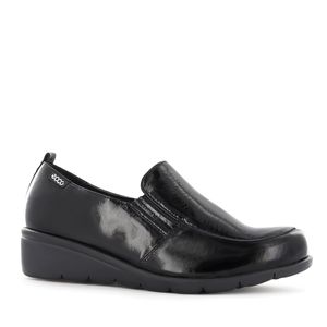 Ecco Slip On Cuero Mujer Negro Flexxi15