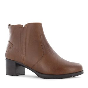 Ecco Botin Cuero Mujer Tostado Alissa08