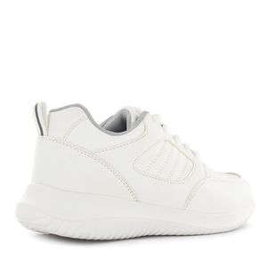 Impuls Zapatilla Cuero Unisex Blanco Delta07