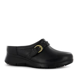 Ecco Zueco Cuero Mujer Negro Astor16