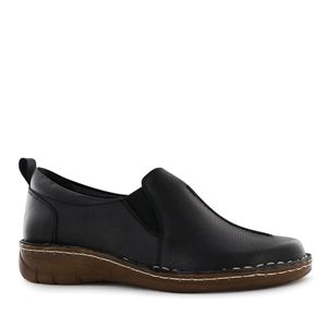 Ecco Slip On Cuero Mujer Negro Bonnie09