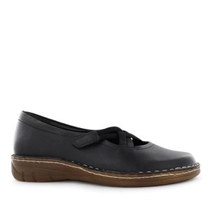 Ecco Zapato Confort Cuero Mujer Negro Bonnie10