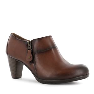 Ecco Botin Cuero Mujer Habano Dalila11