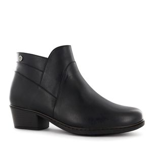 Ecco Botin Cuero Mujer Negro Dakota02