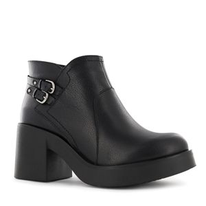 Ecco Botin Cuero Mujer Negro Oletta07