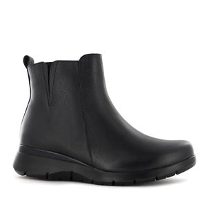 Ecco Botin Cuero Mujer Negro Astor18