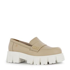 Ecco Mocasin Cuero Mujer Nude Ginebra03