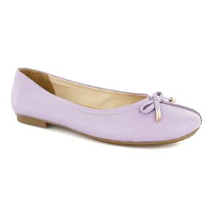 Ecco Ballerina Cuero Mujer Lila Elisa15